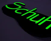 LED-Buchstaben dezent, edel ideal f&uuml;r einen starken Auftritt
