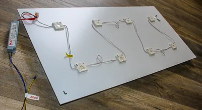 LED-Umrürstkit fürr vorhandene Leuchtk&auml;sten
