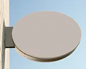 LED-Leuchtk&auml;sten einseitig und zweiseitig, rund und oval