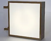 LED-Leuchtk&auml;sten einseitig und zweiseitig, rund und oval